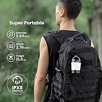 Vista 6 de Sofirn LT1S - Linterna LED para campamento, linterna recargable con luz regulable de 2700 K a 6500 K, luz roja, 500 horas de duración de la batería