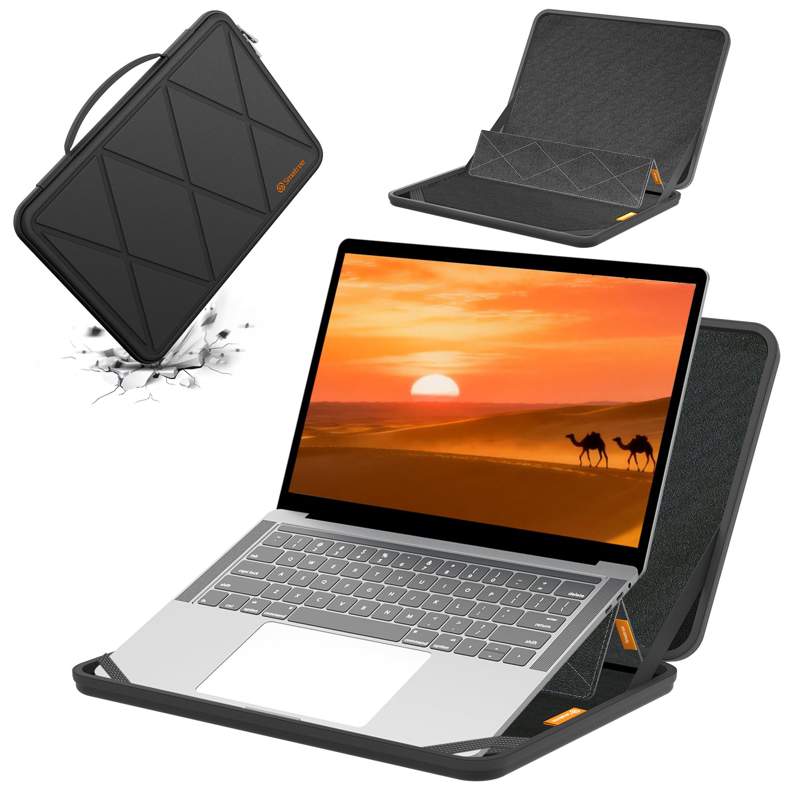 Smatree MS39T Protección rígida 14 Pulgadas Funda para portátil Compatible con Lenovo IdeaPad 4G LTE, ASUS Chromebook CX9 CX9400/Chromebook Flip CX5 CX5400, para Zenbook 14 UX425, para Acer Spin 3