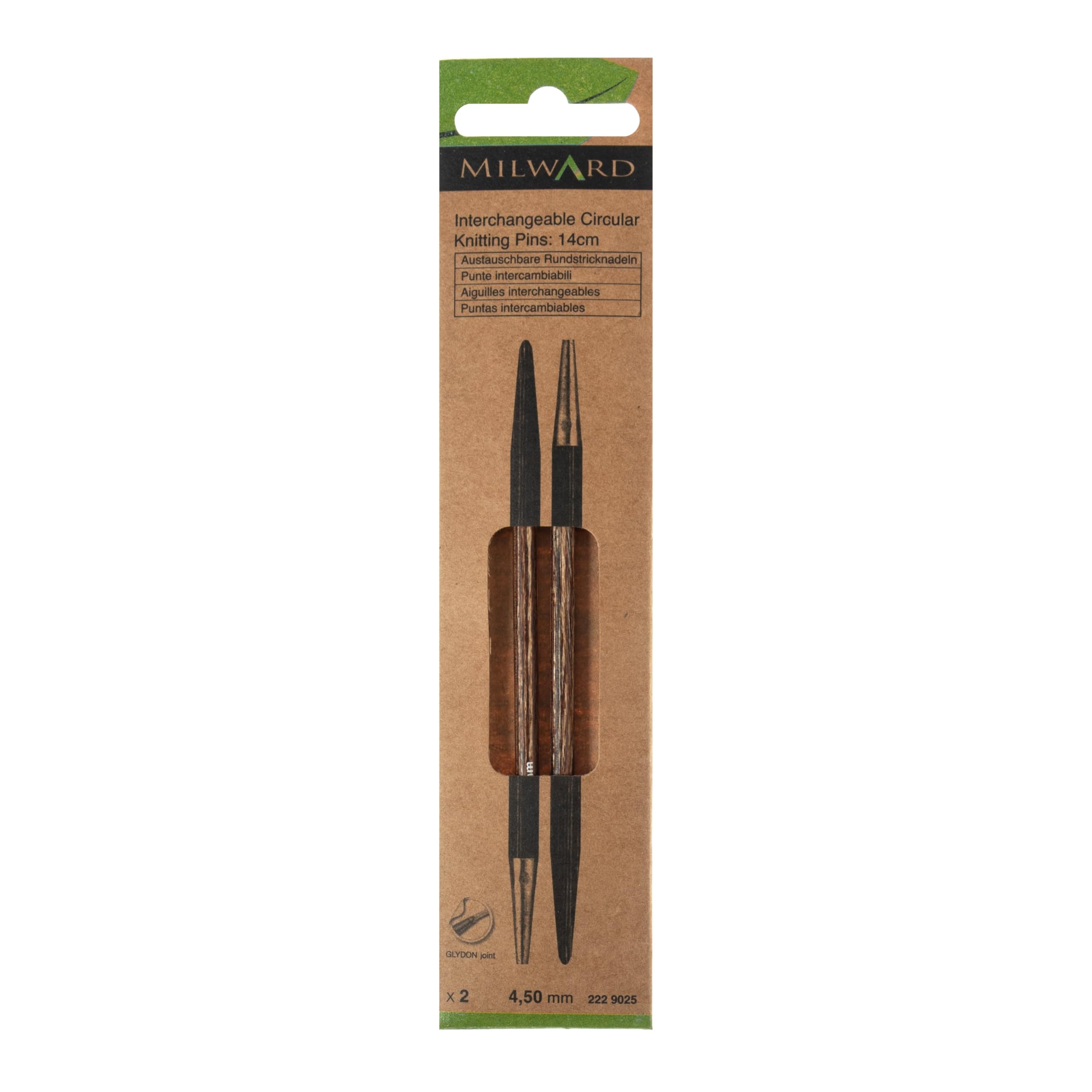 Knitting Pins: Circular: Interchangeable: 14cm x 4.50mm