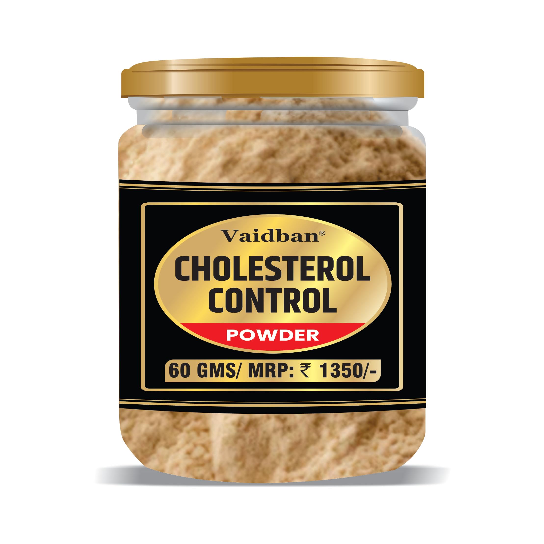 Vaidban Cholesterol Control Powder (60gm) | Ayurvedic Medicine for Cholesterol Management | Highly Effective Herbs | Assists in managing daily stress (B0CQ8VC28B) Amazon Price History, Amazon Price Tracker