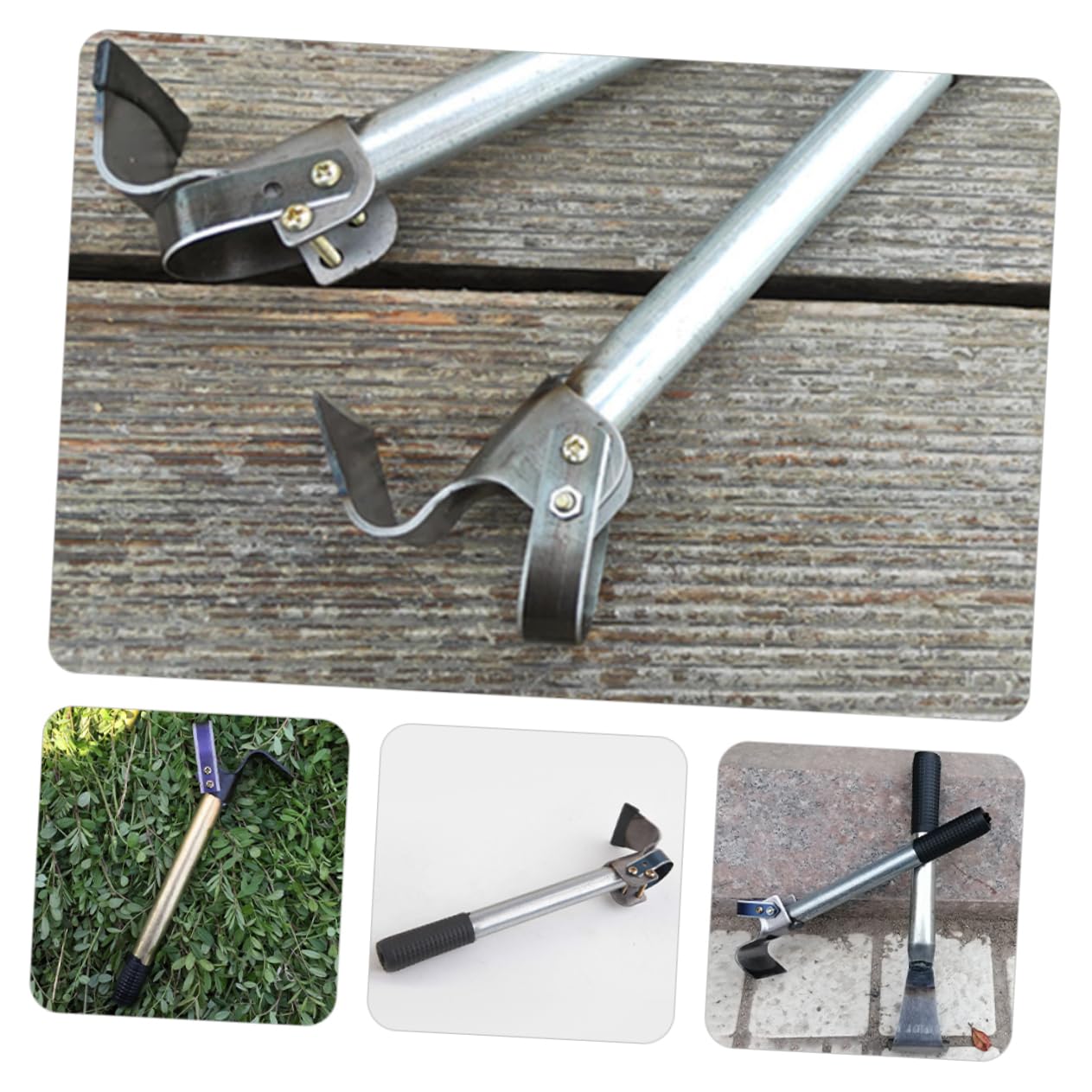 Uonlytech 4stücke Metal Bark Scraper Ergonomischer Rindenschaber Für Effektives Entrinden Von Bäumen Für Garten Und Obstbaumpflege Langlebiges Metall Rutschfester Griff Vielseitig
