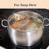 Vista 2 de Paquete de 12 bolsas de sopa reutilizables, bolsa de filtro de especias para alimentos de cocina, 10 x 8 pulgadas