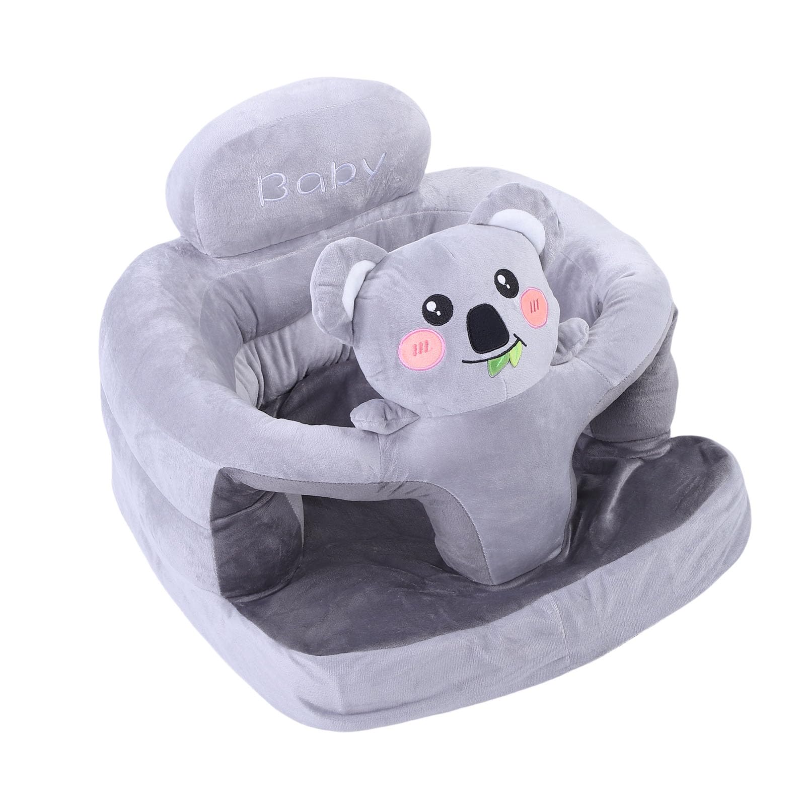 Dpofirs Divano di Sostegno per Bambini, Morbido Peluche, Animale dei Cartoni Animati, Supporto per la Schiena del Neonato, per il Gioco o il Relax, Tessuto Delicato Sulla Pelle, per Bambini Attivi,
