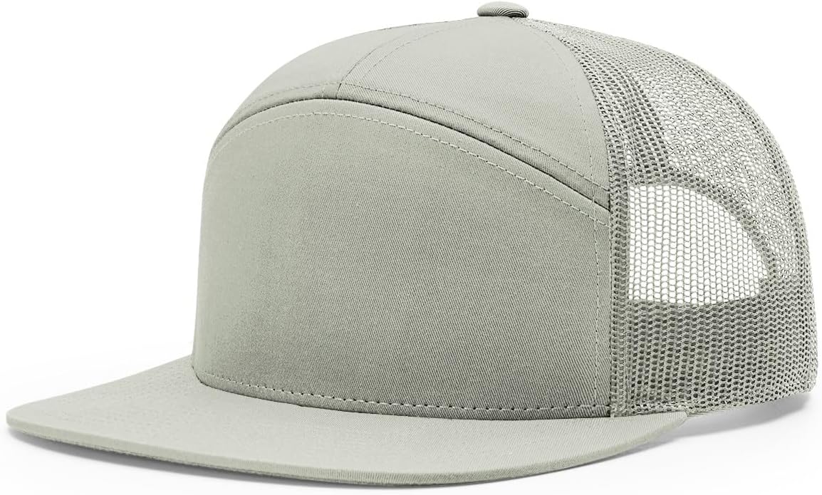 Richardson 168 168P Hat 7-Panel Trucker Cap Hi-Pro Snapback Cap Camo Hat Adjustable Baseball Hat Blank Hat Bulk Hats