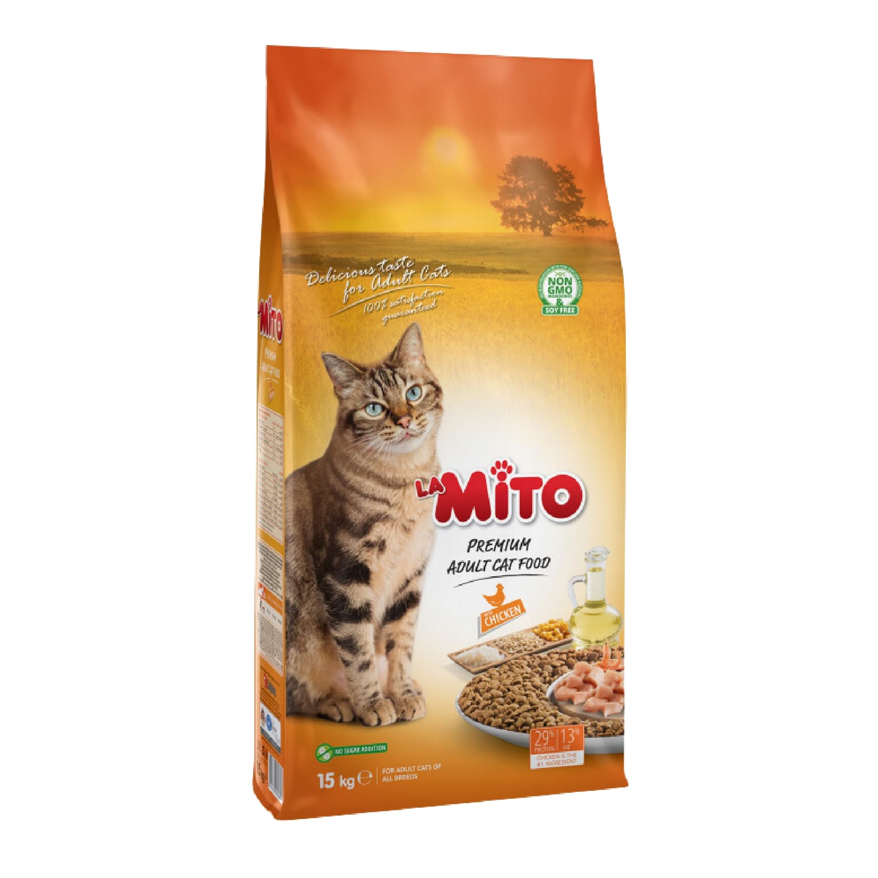 Adult Dry Cat Food, Chicken Flavour (15 KG) (B0D9K97W66) Amazon Price History, Amazon Price Tracker