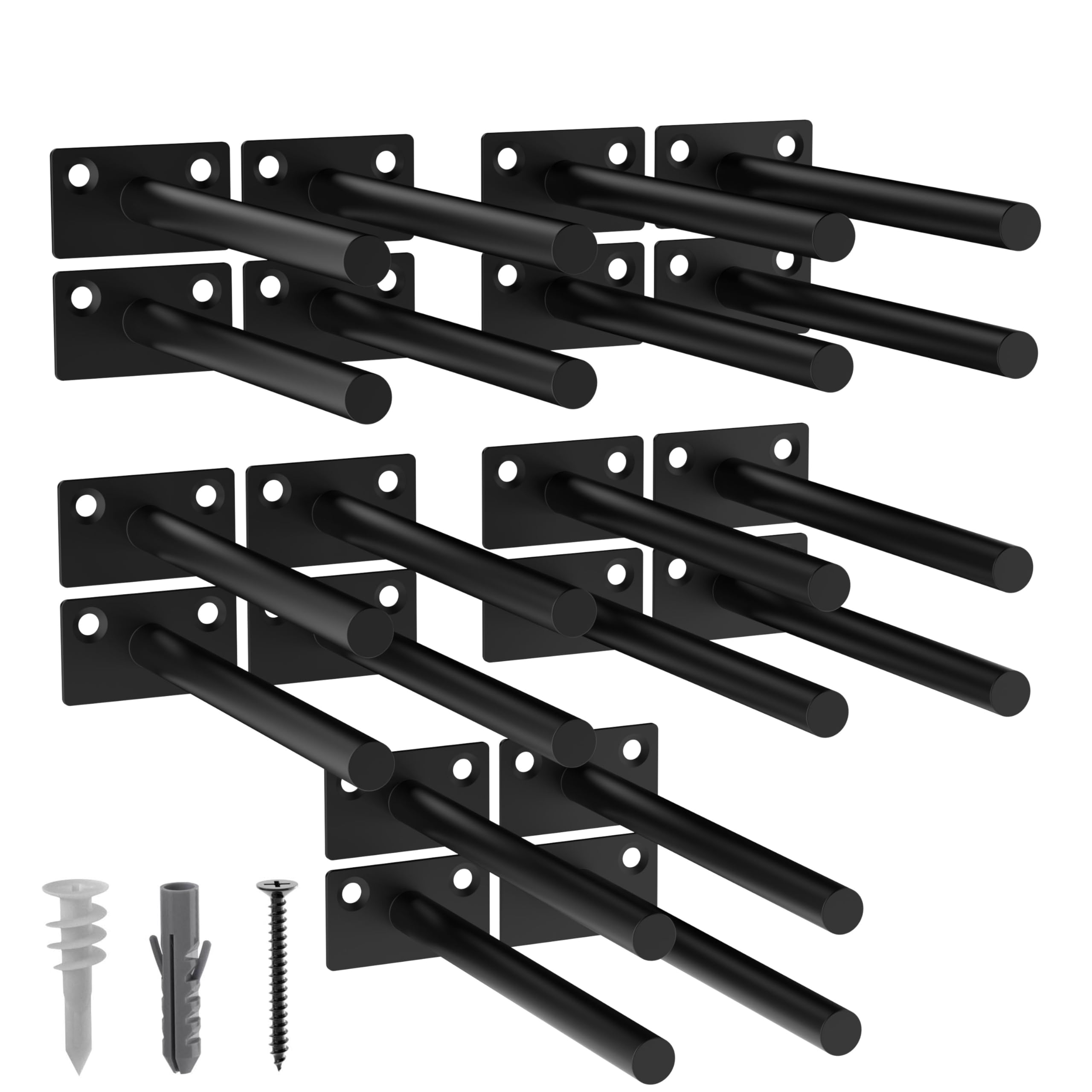 Floating Shelf Brackets - 12 Pack -26 Floating Shelf Brackets - 12 Pack -26