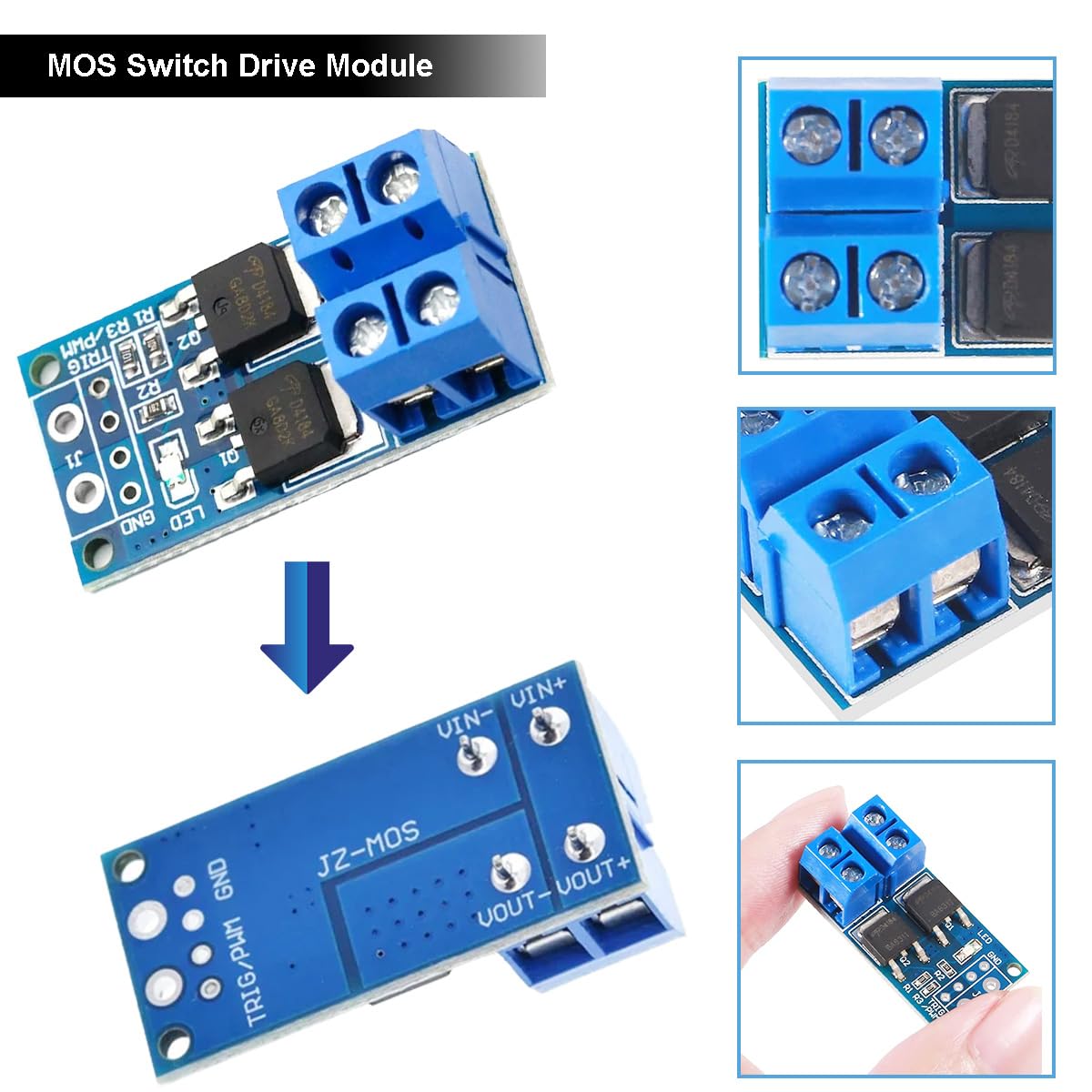 POLYFET ST744 (BLF276互換) パワーMOS FET 新品2個 Amazon.co.jp: Youmile 20個 MOSスイッチドライブモジュール 15A