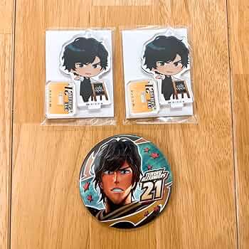 【新品・未開封】ダイヤのA てくトコ　アクリルキーホルダー　缶バッジ 缶バッジホルダー (KOKO:NYA) – LAPONE STORE