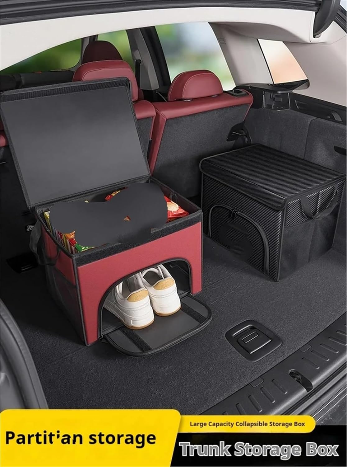 GouDan&Smallstore Foldable Car Trunk Storage Box - Organizing Solution Raptor, Ranger, Puma, Edge, Explorer