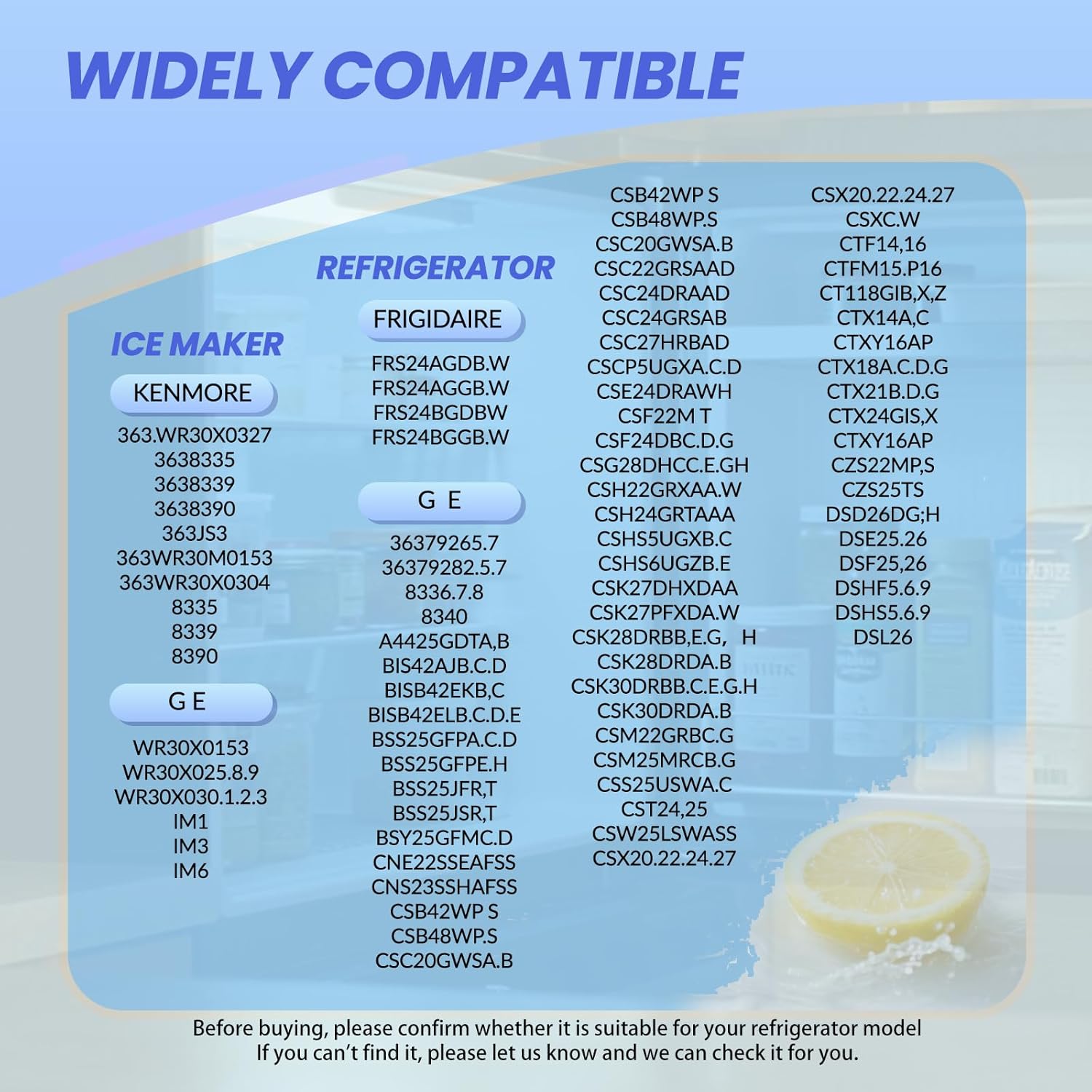 WR30X10093 WR30X10061 Ice Maker Kit Replacement for GE/Hotpoint Refrigerators - Replaces AP4345120, PS1993870