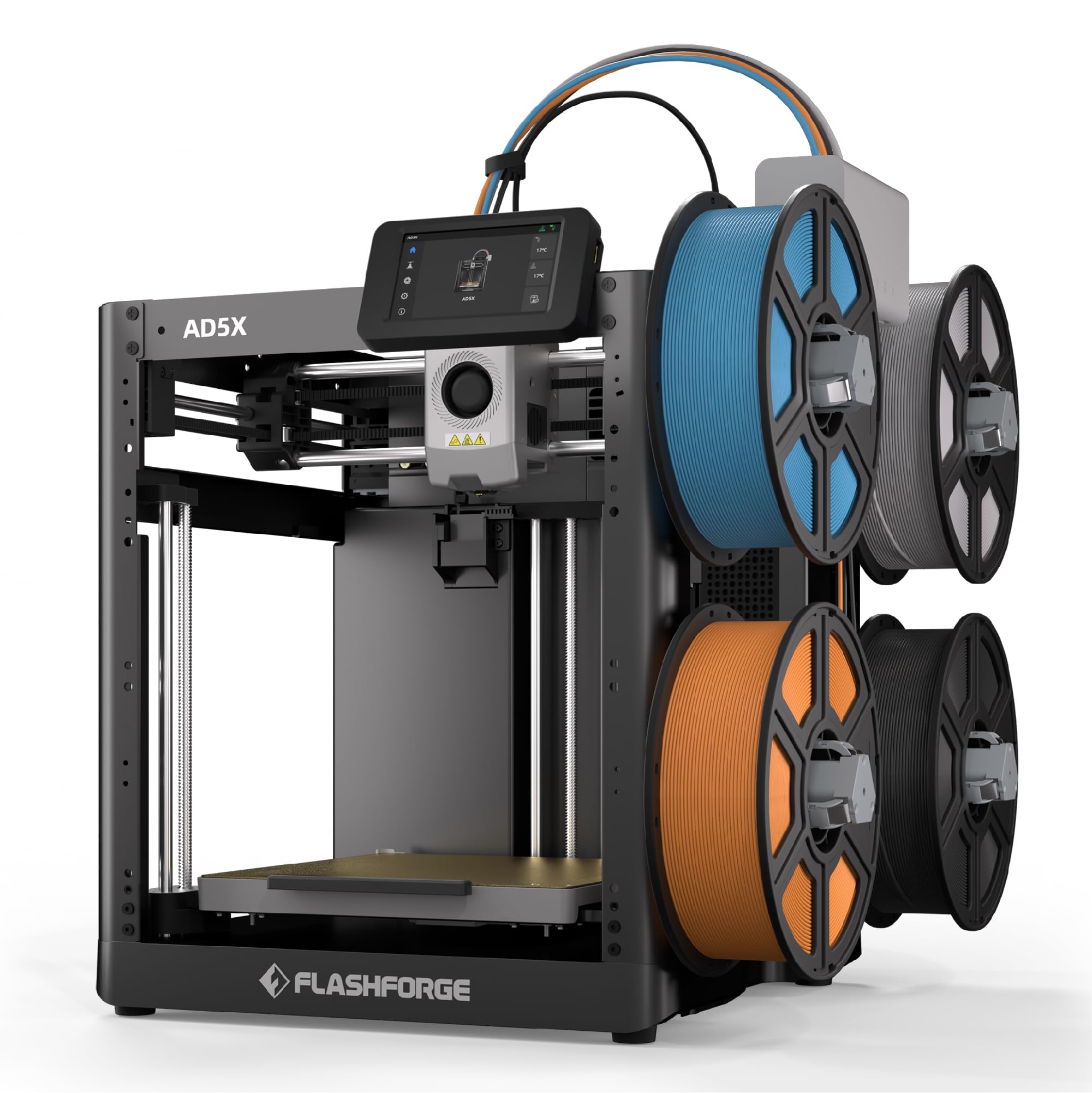 稼働少 3D Printer Flashforge Finder 3Dプリンター Amazon | FLASHFORGE Adventurer 5M 3Dプリンター、600mm/s高速