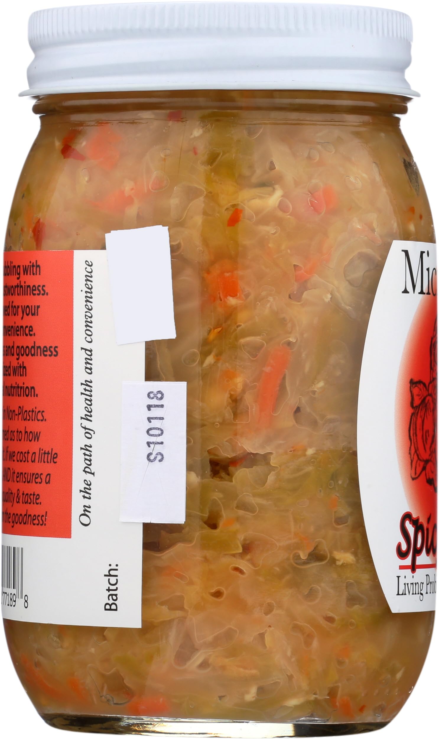 Micro Mamas Organic Spicy Kimchi, 16 OZ | Grocery Pickup