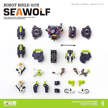 ROBOT BUILDシリーズ RB-17改 SEAWOLF『海狼』(TAPIGAL カラーVer.) 完成品 アクションフィギュア 核誠治造×蝸之殼スタジオ ROBOT BUILD RB-17改 SEAWOLF“海狼”(TAPIGAL カラーVer