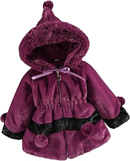 Jaquetas para meninas 6 crianças bebês meninas inverno quente grosso patchwork gravata borboleta manga longa lã com capuz casaco jaqueta jaqueta de lã leve para meninas