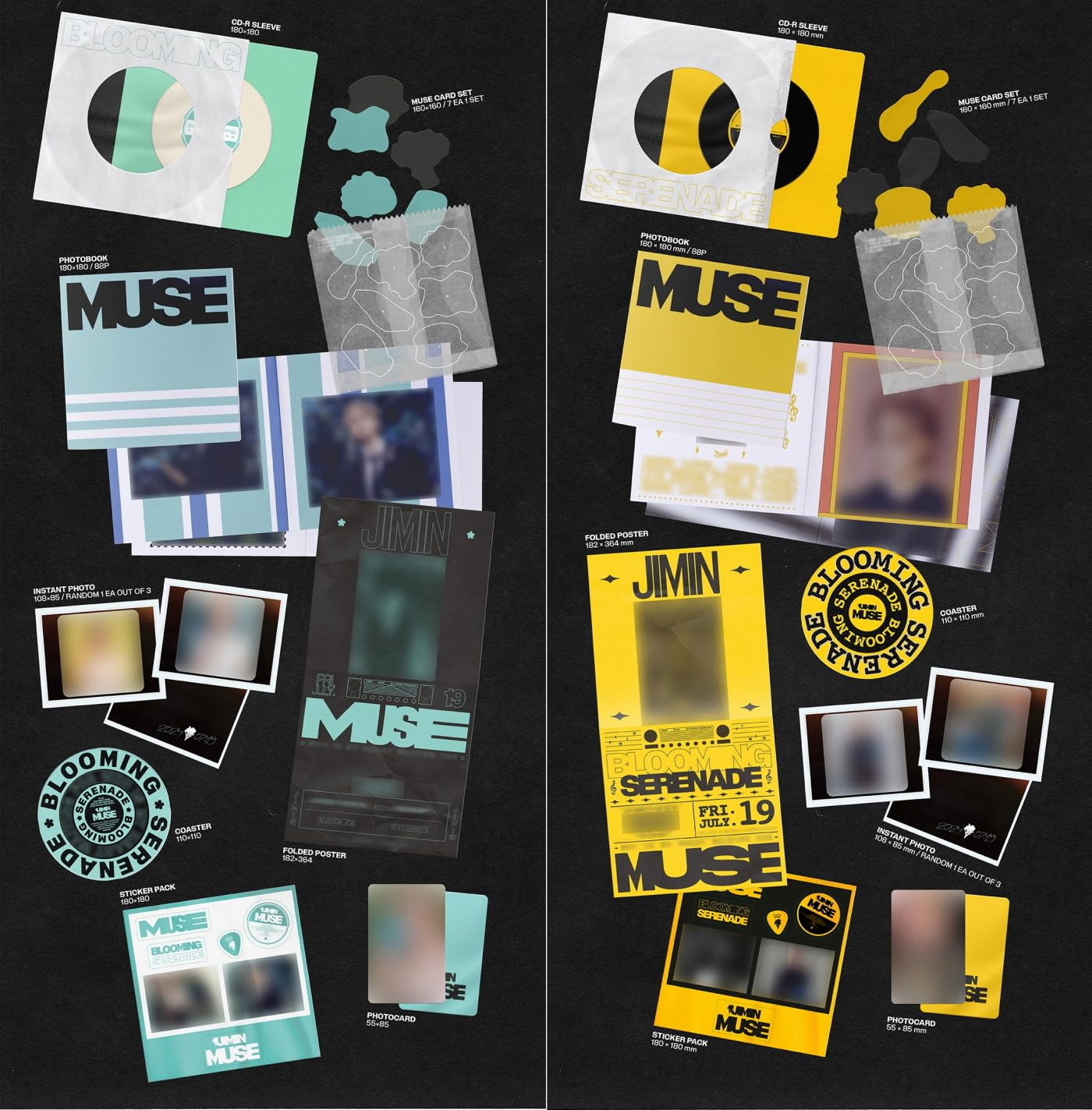 防弾少年団(BTS) - MUSE ジミン　weverse アーリーバード Amazon.com: Genie Music [Weverse Shop Early Bird Pob] JIMIN