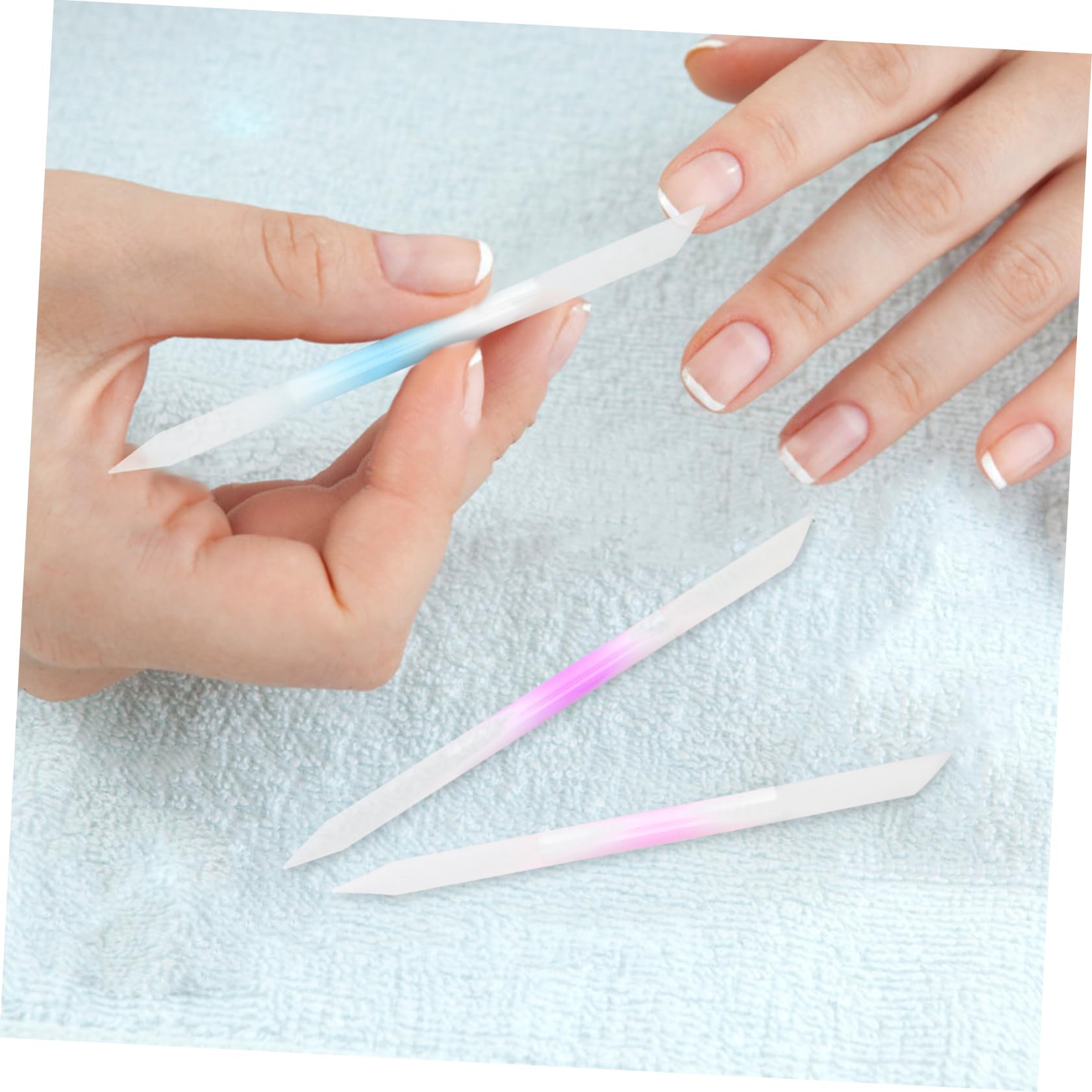 Housoutil 18stücke Bunte -nagelfeilen Praktische Nagelpflege-werkzeuge Maniküre Und Pediküre Leicht Und Handlich Für Zuhause Oder Unterwegs Für Naturnägel Und Gelnägel