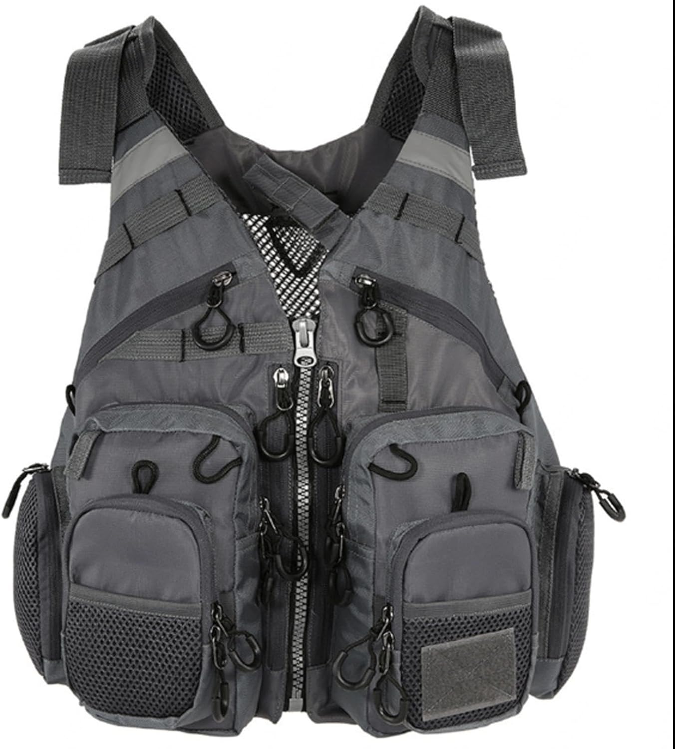 Lifejacket Adult Men, Adult Life Jackets Kayaking, Lightweight Kayak Life Jackets with Zipper Pockets for Men and Women