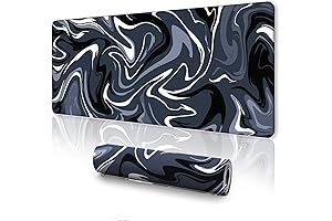 GUTZYAIDEN Mousepad: Elevate Your Gaming Experience with Abstract Marbled Artistry