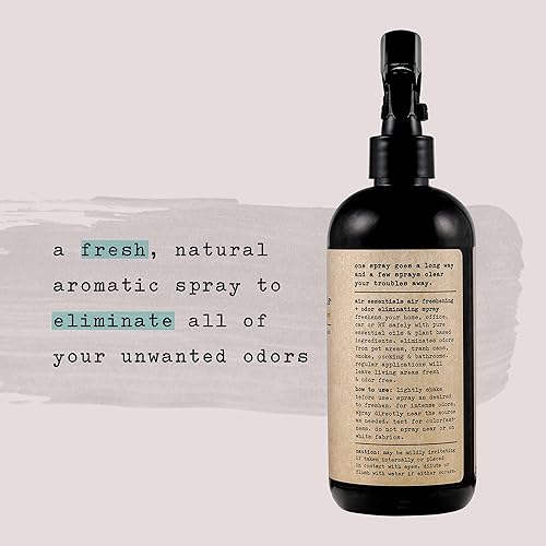 Miniatura 4 de Air Essentials Ambientador y eliminador de olores en aerosol, 12 onzas, paquete de 2, fabricado con aceites esenciales puros, aroma a explosión de