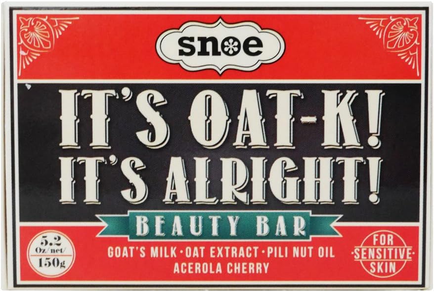Snoe It's Oat K It's Alright Beauty Bar 150 G
