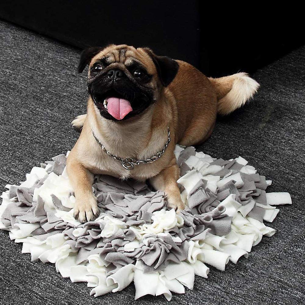 Trainingspads Für Hunde Hundetraining Decke Hund Haustier Schnupftabak Matte Waschbare Hunde Matte Iq Training Druckentlastung Nase Arbeitspads Spielzeug 2St. Gelb
