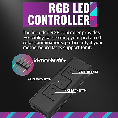 Miniatura 10 de Cooler Master MasterLiquid ML240L RGB V2 enfriador líquido de CPU AIO de bucle cerrado radiador 240 SickleFlow 120mm iluminación RGB bomba de cámara