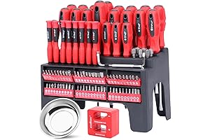 HORUSDY Magnetic Tool Set 102-Piece, with Tool Case
