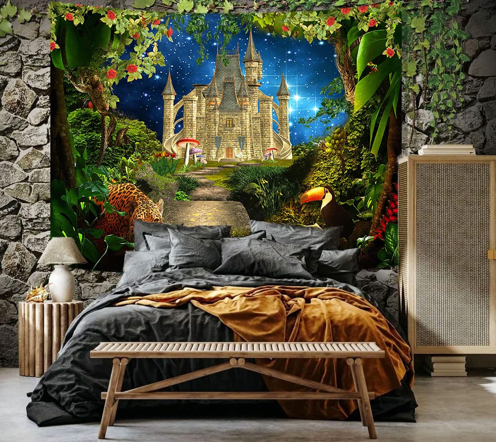 Tapiz Colgante Botticelli Diosa Danzante 150x200cm - Decoración Estética Para Sala O Dormitorio