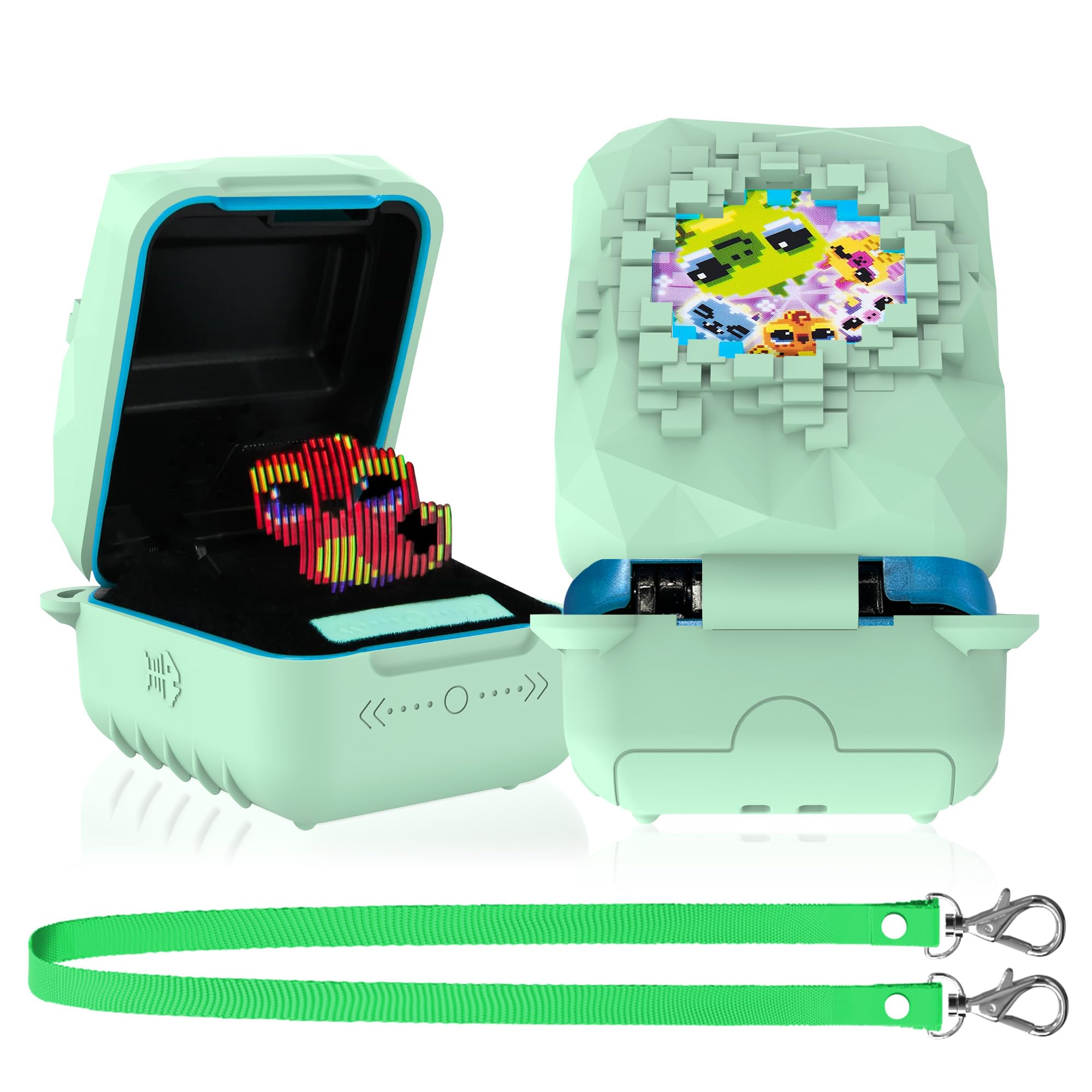 SKRVGOJFG Silicone Case for Bitzee Magicals Interactive Toy, Anti-Scratch, Washable, Shockproof Silicone Protective Cover for Bitzee Magicals