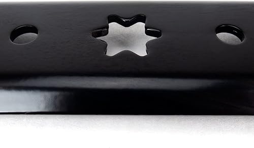 Miniatura 5 de Juego de 6 cuchillas de cortacésped - Compatible con: MTD Cub Cadet 742-05052A 942-05052A, fabricado en Estados Unidos