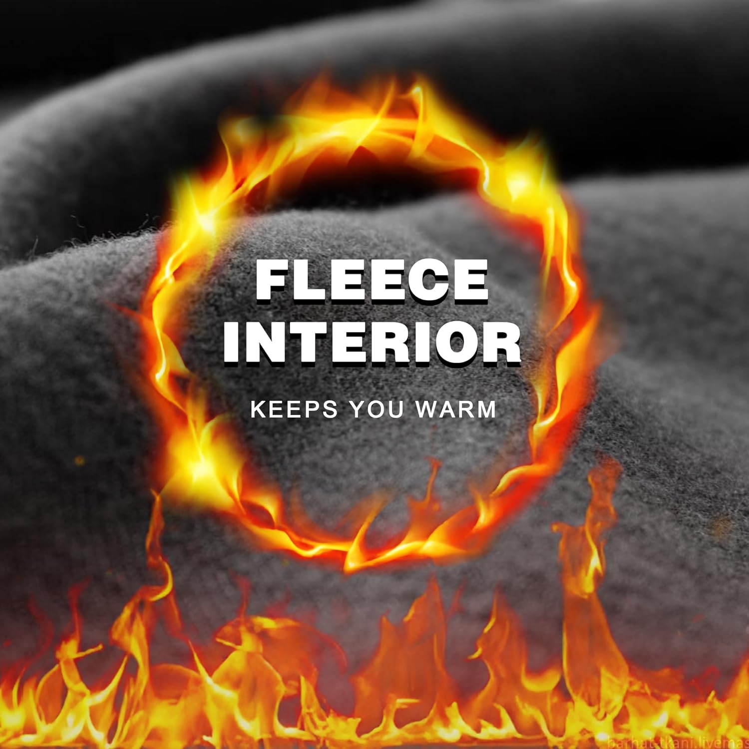 Ipletix Women's Fleece Lined Leggings - High Waisted Warm Fleece Lined Leggings for Winter - Image 5