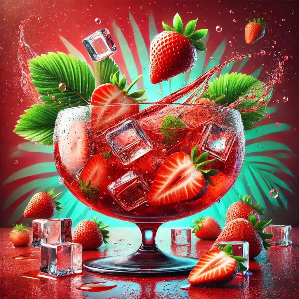Punch à la fraise arôme concentré - Vegan - Sasami - 100 ml