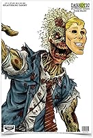 Vista 2 de Birchwood Casey Darkotic - Objetivos de salpicaduras de 12 x 18 pulgadas, objetivos de disparo reactivos con salpicaduras instantáneas altamente