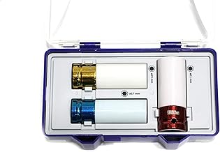 Tivoly 11591470001 Coffret 3 pcs de vaso de impacto (1/2 pulgadas, color blanco, rojo, azul, amarillo