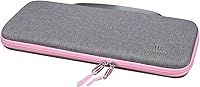 Vista 3 de Funda rígida de almacenamiento para Logitech K400 Plus/MX - Funda de viaje para Logitech POP Keys Touch TV/Keychron K1 teclado (solo caja)