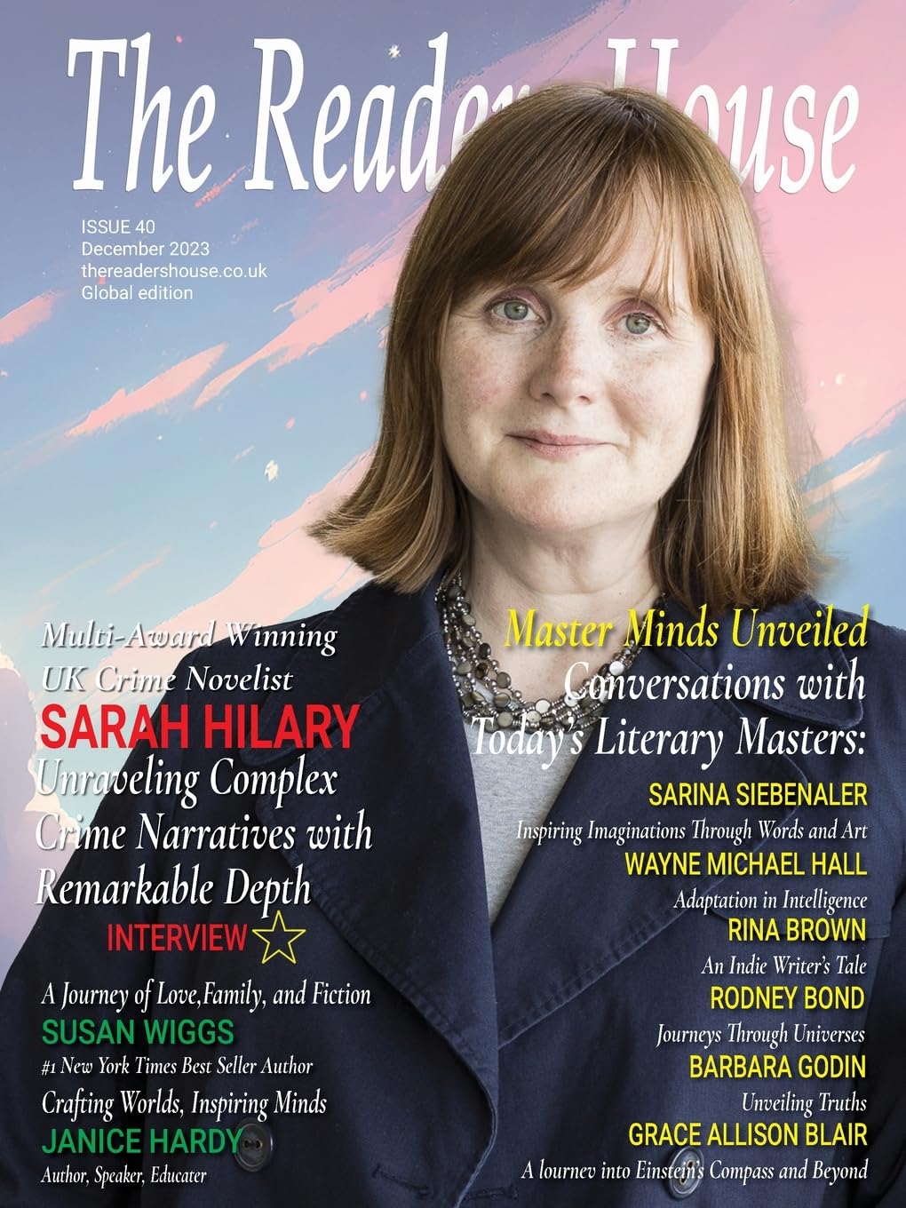 The Reader's House: SARAH HILARY Unraveling Complex Crime Narratives with Remarkable Depth: 40 (Issue)