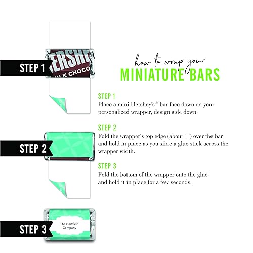 Miniatura 2 de Milestone 80 regalos de fiesta de cumpleaños personalizado en miniatura (100 envoltorios)