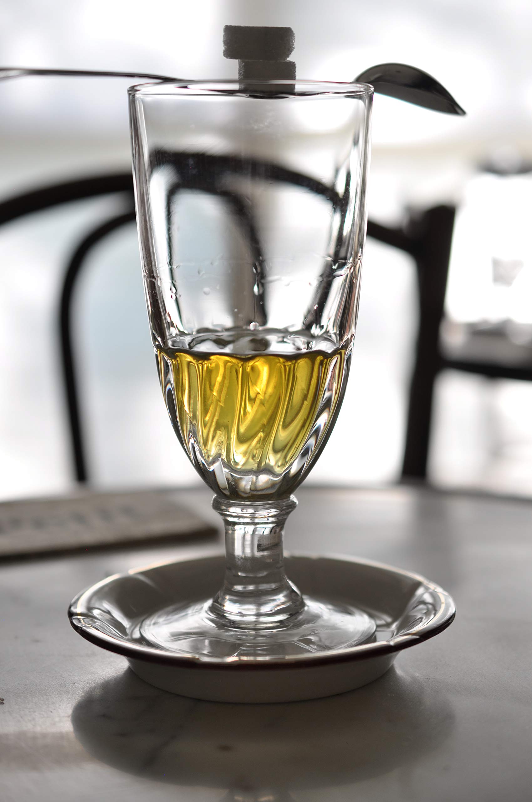 Verre à Absinthe Torsadé par Bonnecaze Absinthe & Home