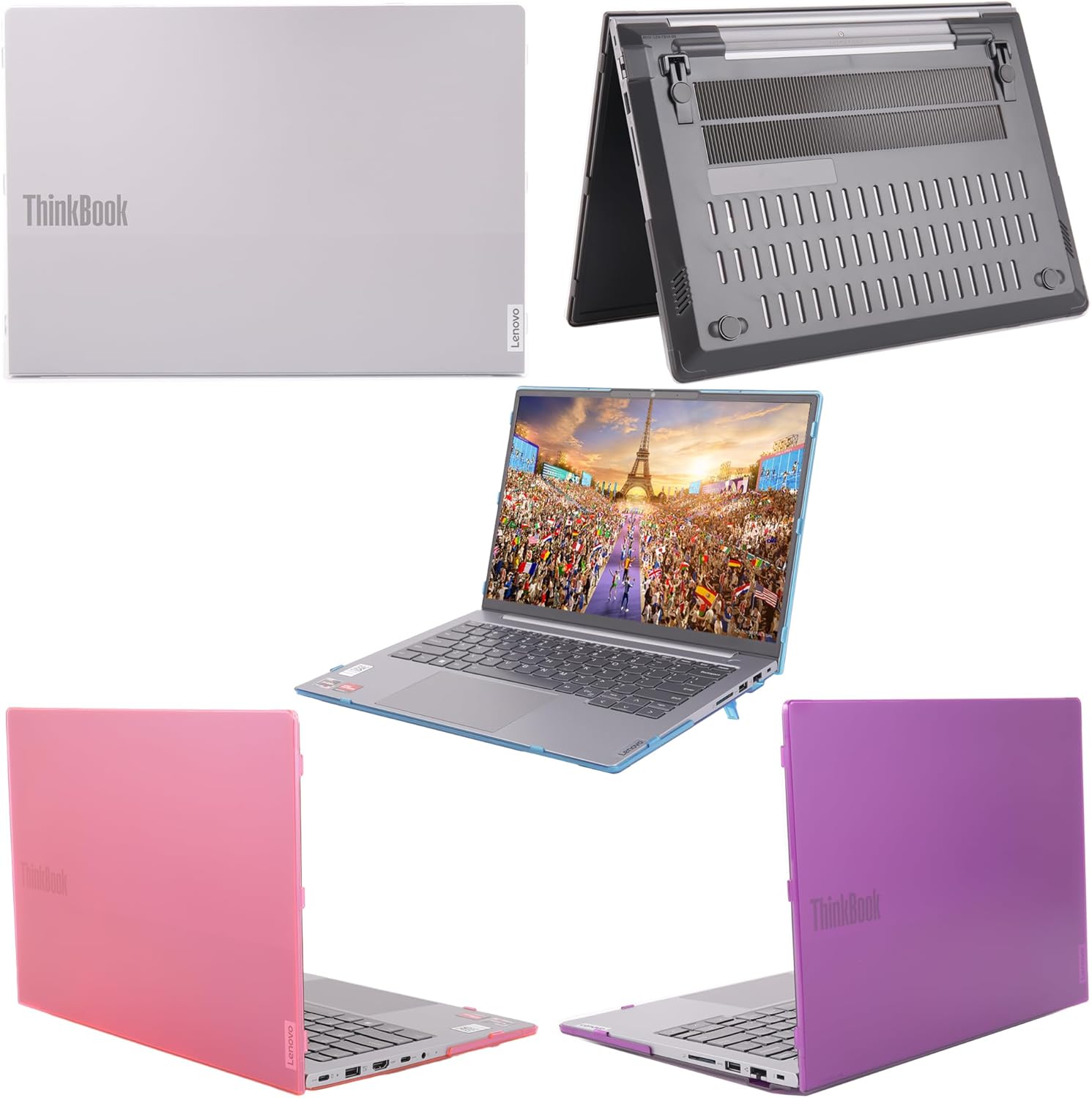 mCover Case ONLY Compatible for 2023~2025 14" Lenovo ThinkBook 14 G6 / G7 Series Windows Notebook PC (NOT Working with Other Lenovo Models) - Clear - Image 4