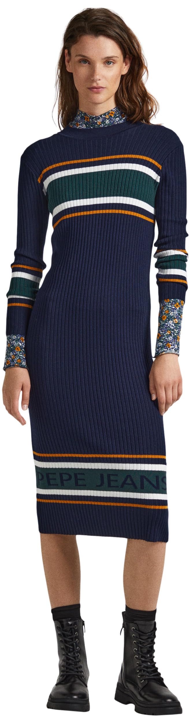 Pepe Jeans Evelina Midi Dress para Mujer