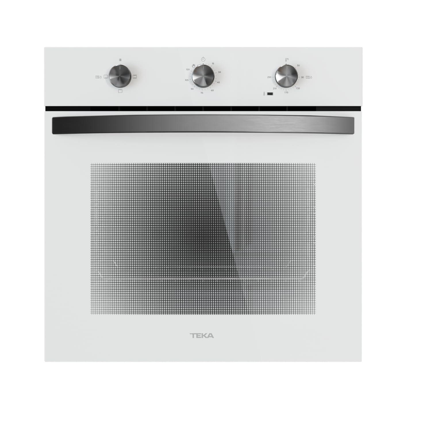 TEKA Horno Convencional 60cm, Sistema HydroClean, ThermoSeal, 3 Funciones, Bandeja Antivuelco, Acero Inoxidable Antihuellas, NEO HBB 5350 WH
