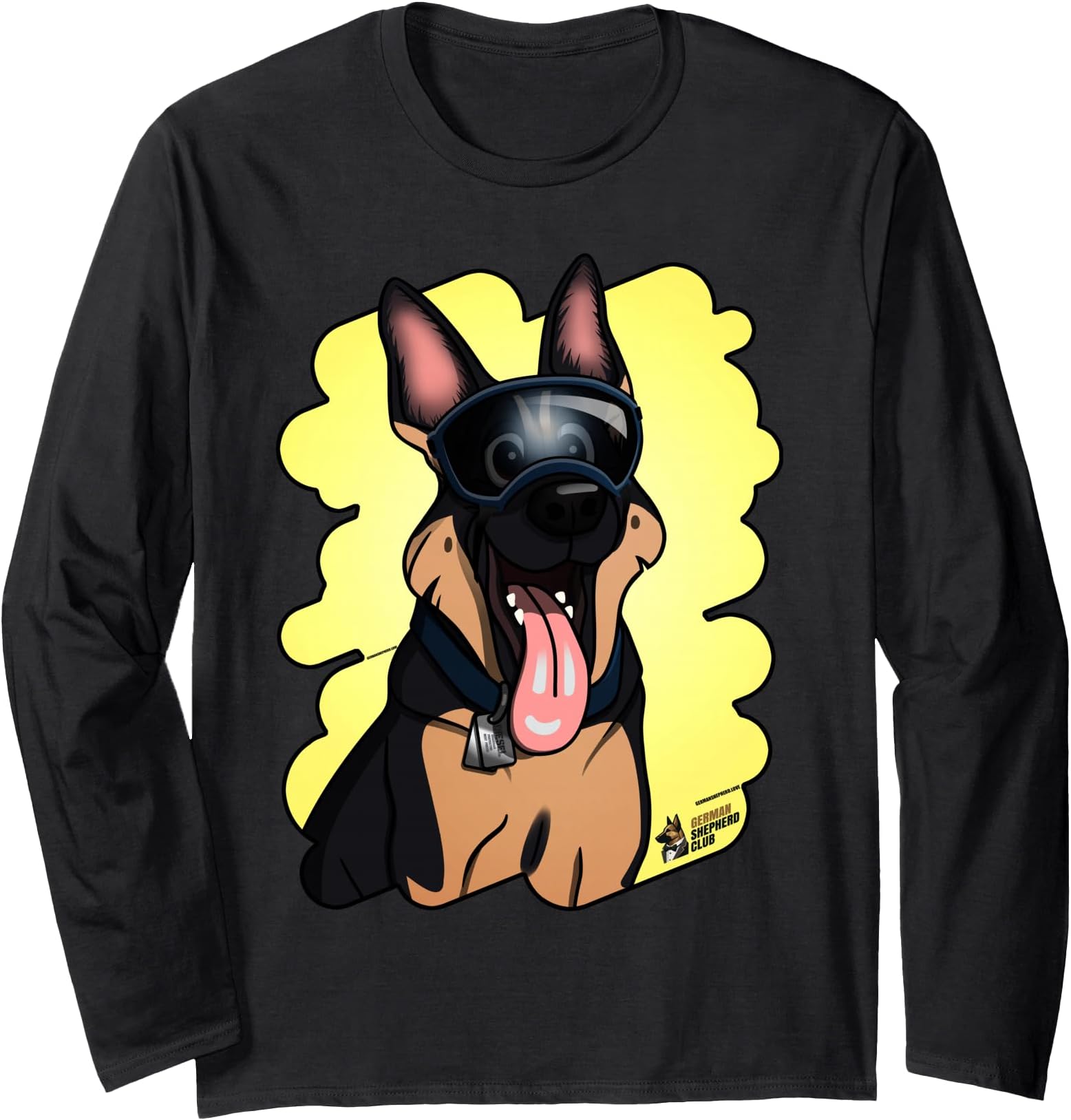 ジャーマンシェパードクラブディーゼルナンバー10 長袖Tシャツ