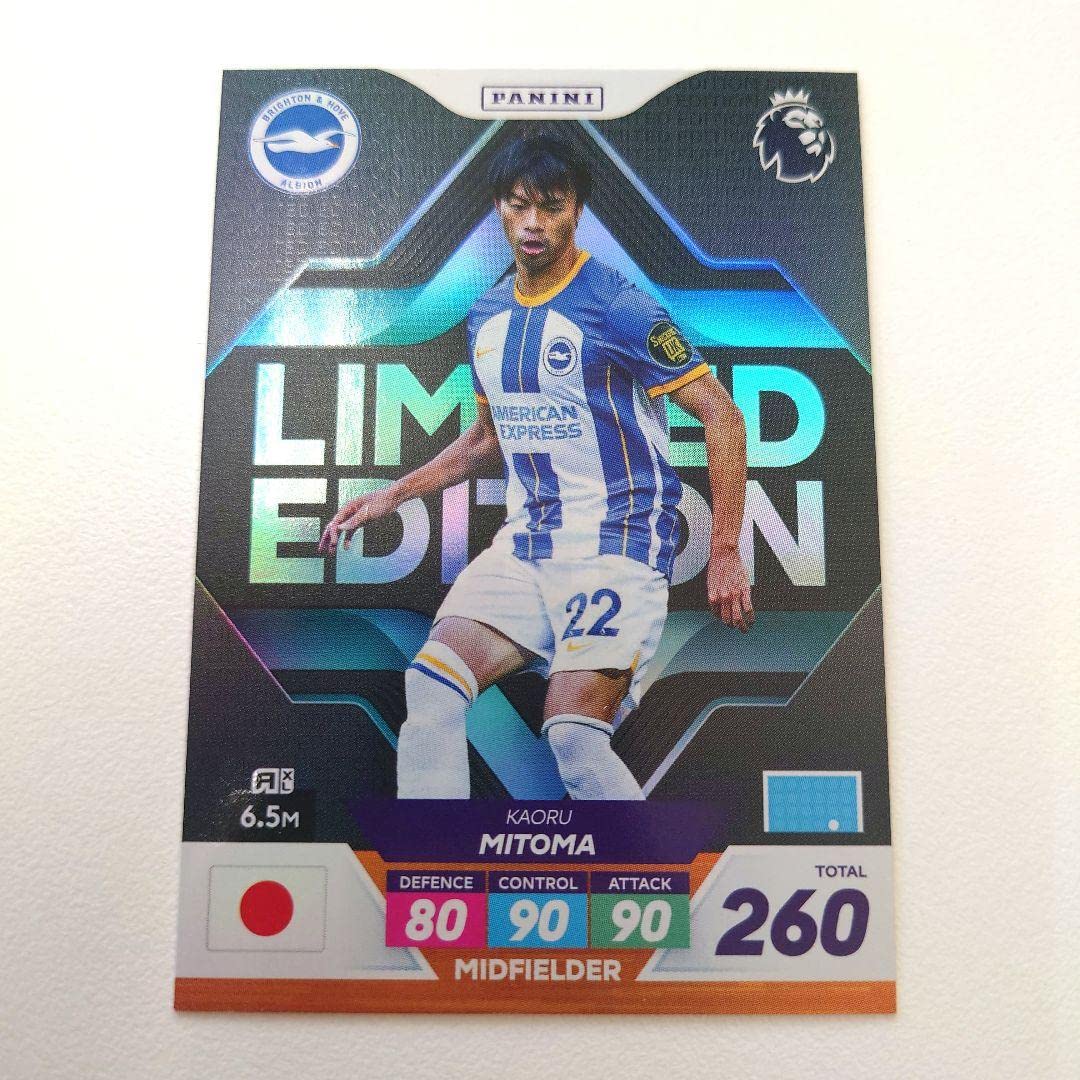 Amazon.co.jp: 三笘 薫 サッカー 日本代表 ブライトン カード PANINI