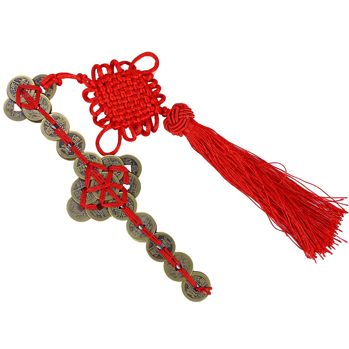 Amazon.co.jp: 中国Fengshui禅アートハンドメイド手編みHanging Ching