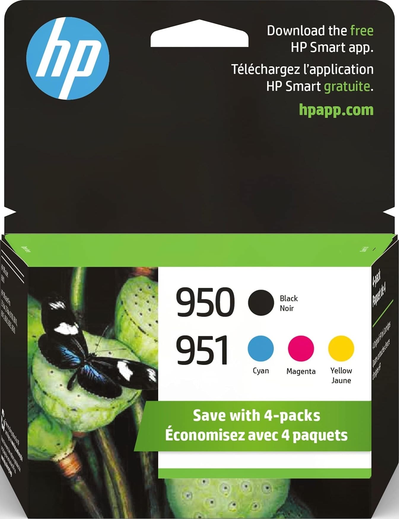 Amazon.co.jp: HP (エイチピー) 950 & 951 | インクカートリッジ 4本
