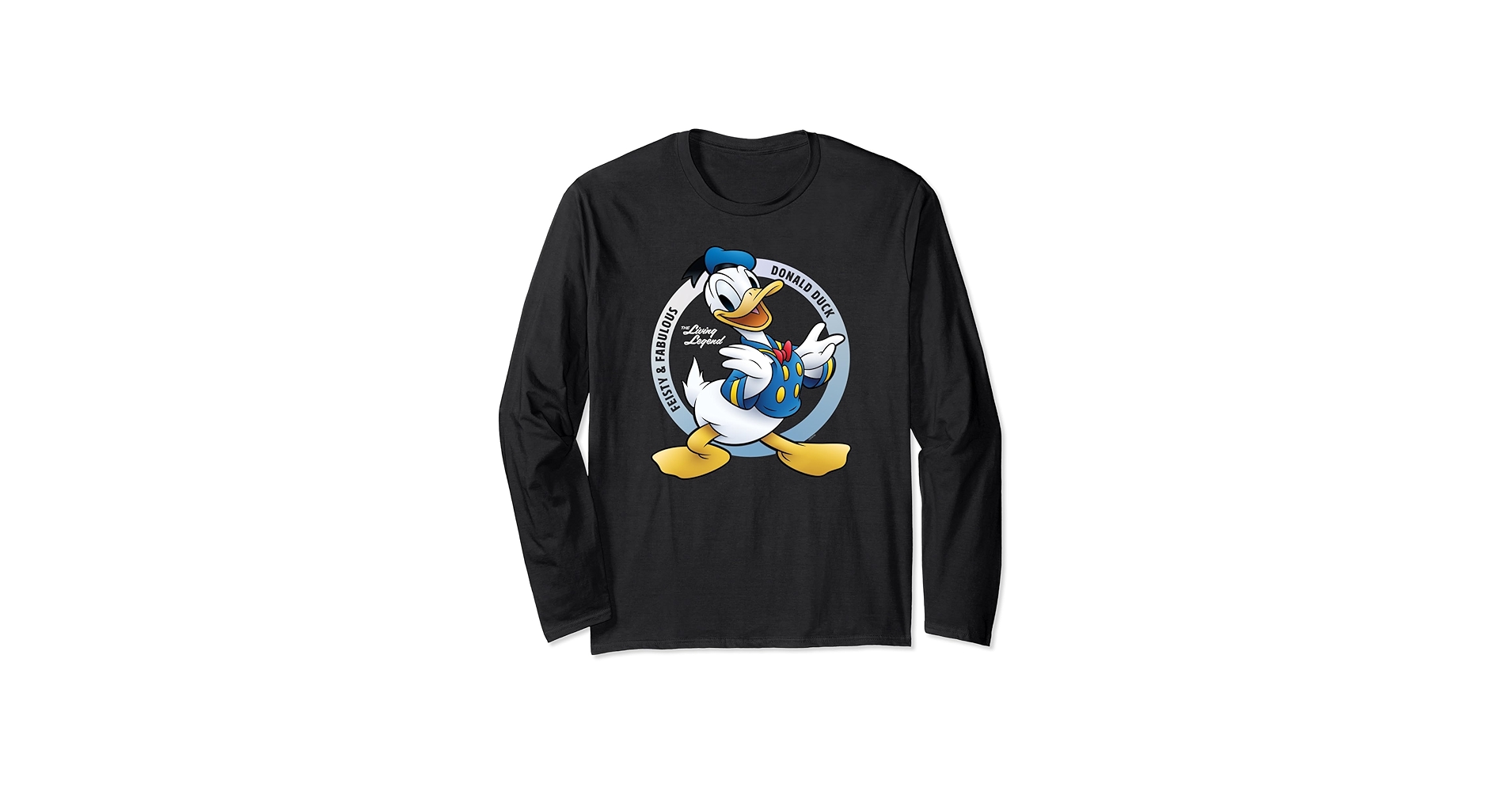 ドナルドダック　長袖シャツ　DONALD THE KING BIRTHDAY ドナルドダック 長袖シャツ DONALD THE KING BIRTHDAY