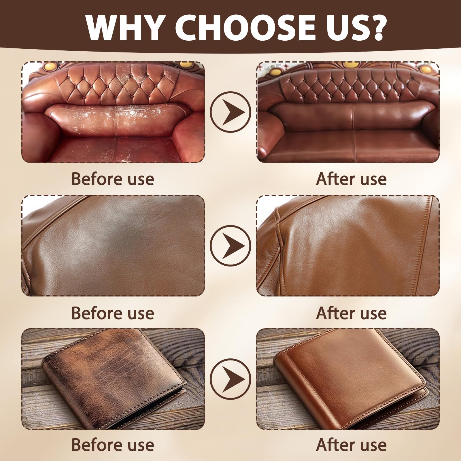1 Article Teinture Cuir Marron Réparation Cuir Brun Moyen Très Efficace Résistant Aux Fissures Et À La Décoloration Simple À Utiliser Ne Laisse Aucune Trace Convient Pour Fissures Trous Sièges Voiture