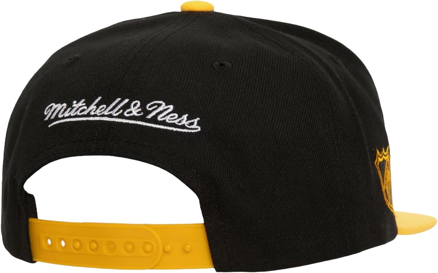 Mitchell & Ness Boston Bruins NHL Triple Up Snapback Hat Cap Black/Gold - Image 2
