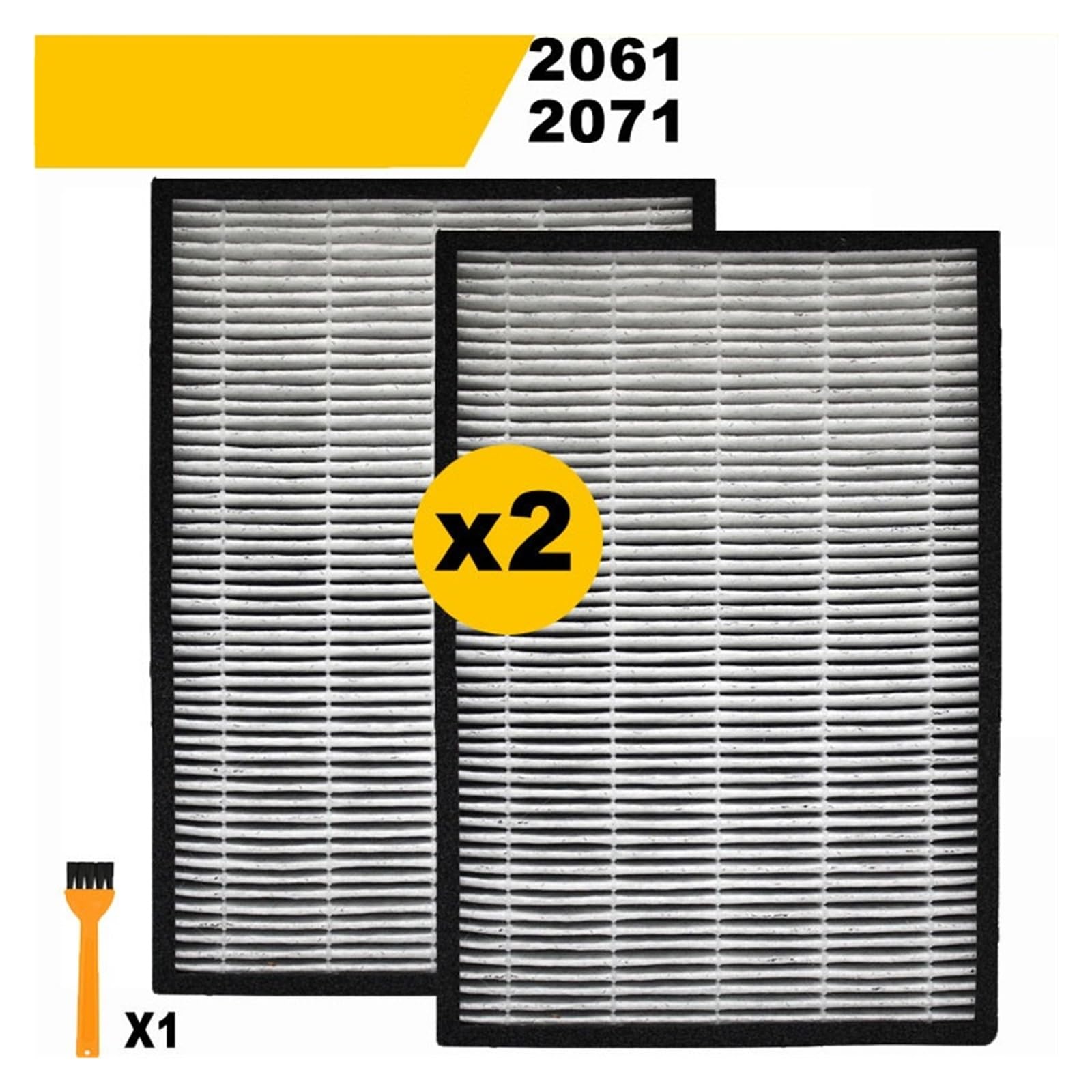 2562 Filtr Dezodoryzujący, Compatible With BONECO, Do Oczyszczacza Powietrza 2061 2071 Filtr HEPA Z Węglem | 2pcs