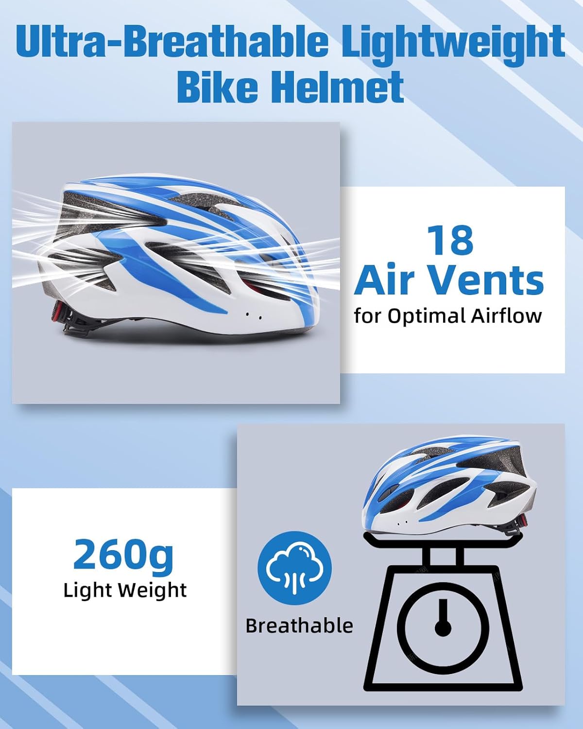 Zacro Adult Bike Helmet, Lightweight Bicycle Helmet with Removable Pads and Visor, CPSC Certified Safety Helmet for Men Women, Mountain Road Cycling Helmet for Adult